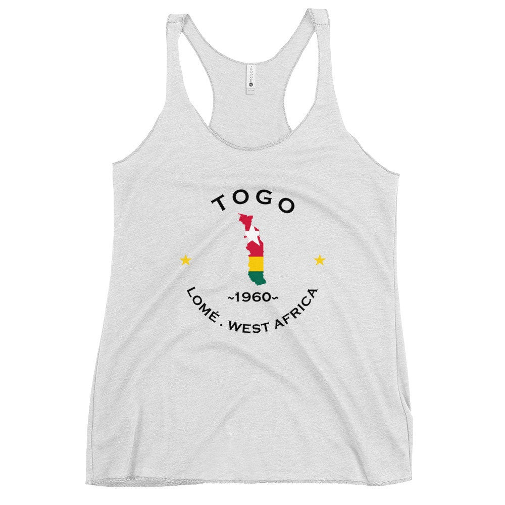 Togolese Women's Racerback Tank